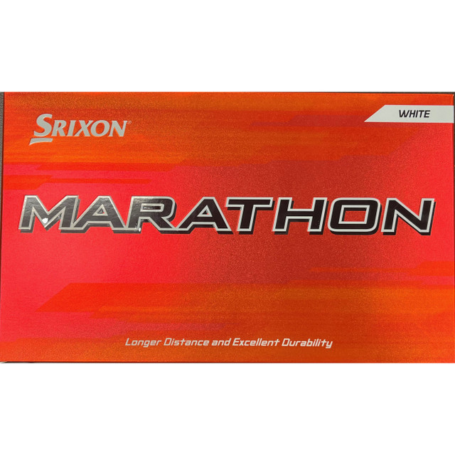 Front of SRIXON Marathon Golf Balls box