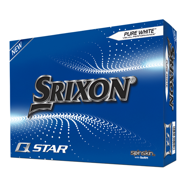 Front of SRIXON Q-Star Golf Balls box