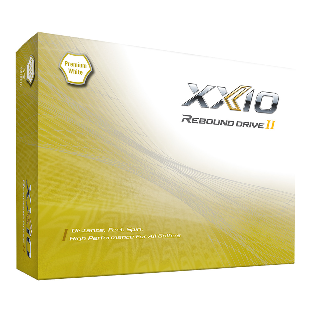 XXIO Rebound Drive II Golf Balls Box Cover