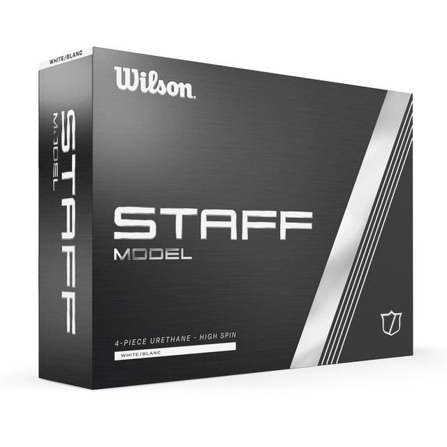 Front of Wilson Staff Model Golf Ball box