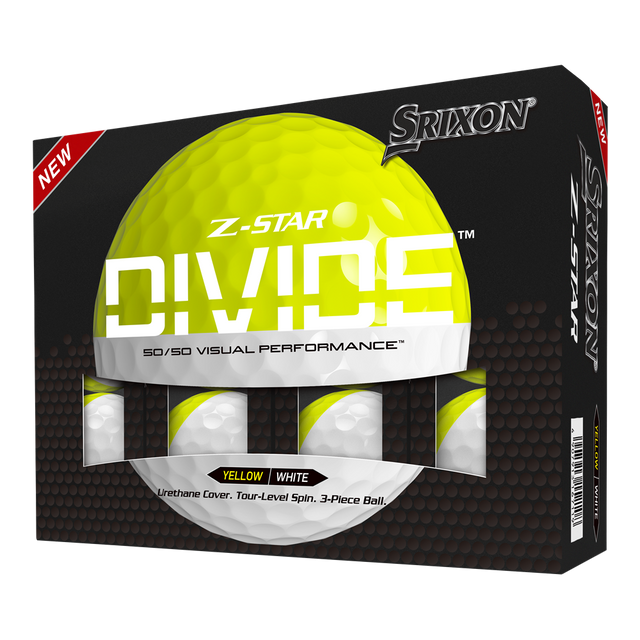 Front of SRIXON Z-Star Divide Golf Balls Box